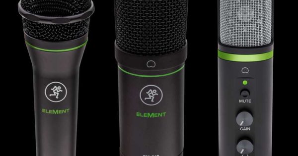 Mackie Element adagio mic rec studio home project strumenti musicali
