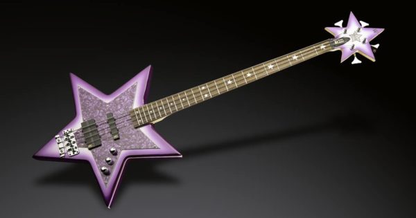 Warwick Bootsy Collins SpaceBass bass gold music strumenti musicali
