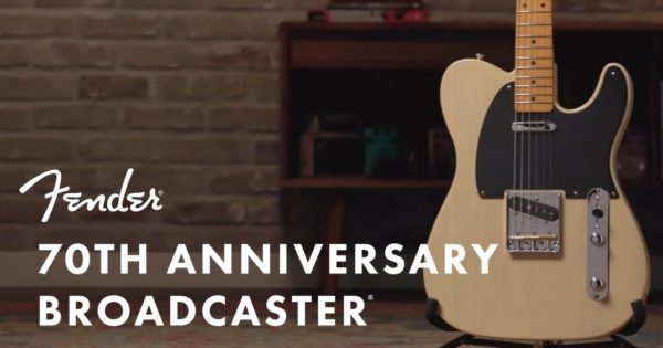 Fender 70th Anniversary Broadcaster chitarra guitar electric elettrica telecaster strumenti musicali