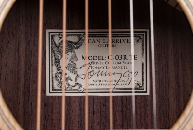 Larriveé Guitars Gold Music chitarra acustica strumenti musicali