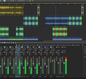 Magix Acid Pro 10 daw software producer artist virtual loop audiofader