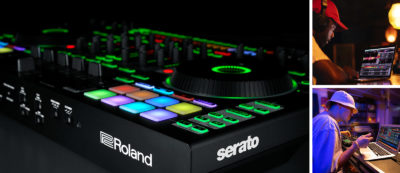 Roland DJ-808 serato panel dj strumenti musicali