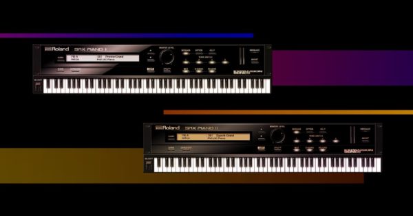 RolandCloud SRX Piano virtual instrument roland keyboard software producer daw strumenti musicali