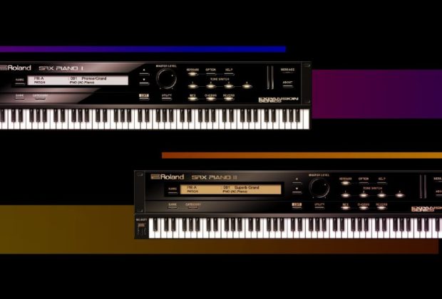 RolandCloud SRX Piano virtual instrument roland keyboard software producer daw strumenti musicali