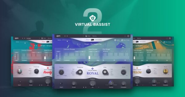 UJam Virtual Bassist 2 virtual instrument bass producer music strumenti musicali