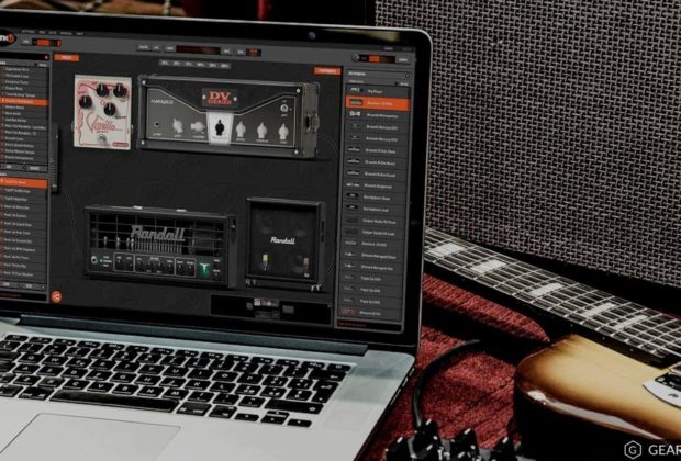 overloud thu software virtual guitar chitarra amp cabinet mic fx pedal test strumenti musicali