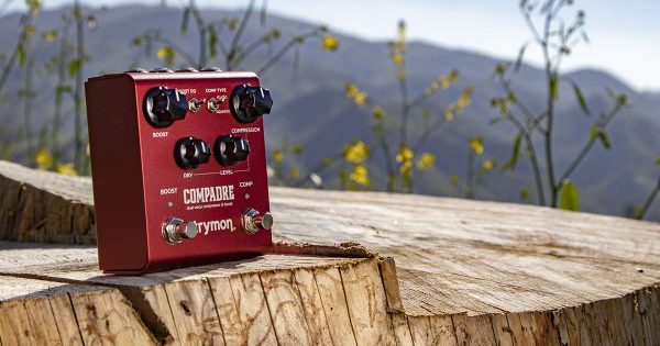 Strymon Compadre pedale stompbox stomp pedaliera fx comp vca chitarra guitar backline strumenti musicali