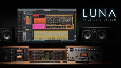 Universal Audio LUNA daw software virtual plug-in unison mix record producer music andrea scansani test audiofader recensione distributore italia manual plugin