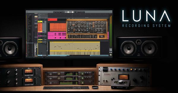 Universal Audio LUNA daw software virtual plug-in unison mix record producer music andrea scansani test audiofader recensione distributore italia manual plugin