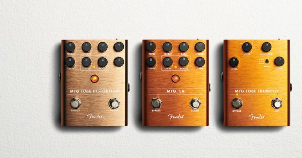 Fender MTG pedals chitarra guitar fx hardware stompbox tube valvolare strumenti musicali