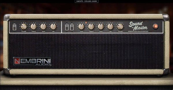 Nembrini Audio Sound Master plug-in audio amp fender fx virtual software daw chitarra guitar strumenti musicali