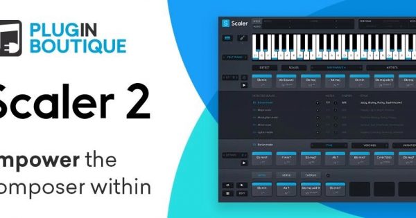 Pluginbotique Scaler 2 software plug-in audio virtual producer music accordi score spartito strumenti musicali