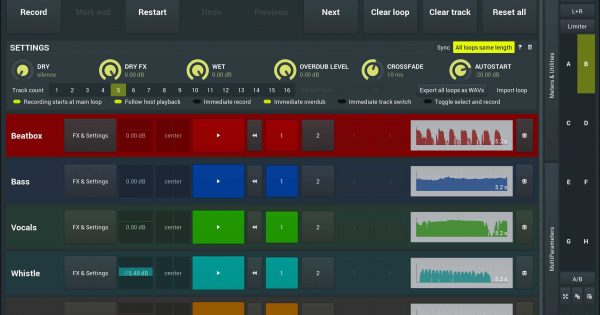 Melda Production MSuperLooper test andrea maio strumenti musicali plug-in prezzo