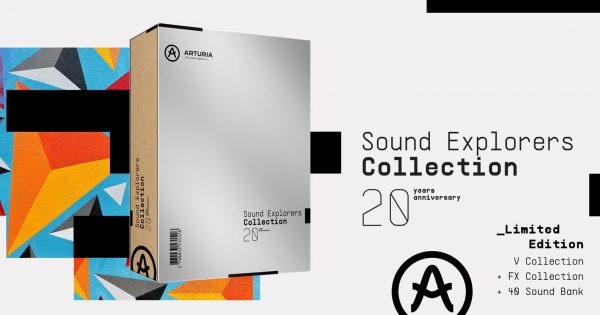 Arturia Sound Explorers Collection v-collection fx-collection sound bank strumenti musicali midiware producer virtual