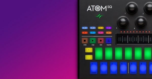 PreSonus Atom SQ pad controller hardware midi producer midi music performance performer live dj ableton studio one strumenti musicali
