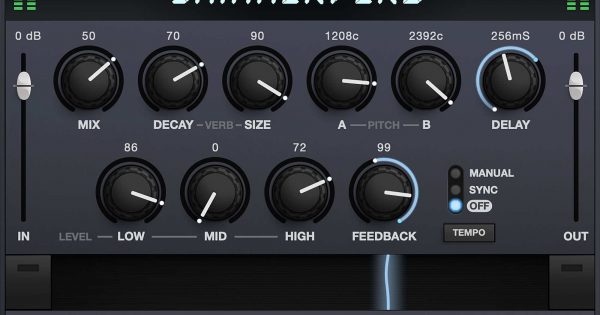 Eventide ShimmerVerb plug-in audio virtual mix mixing processing reverb strumenti musicali