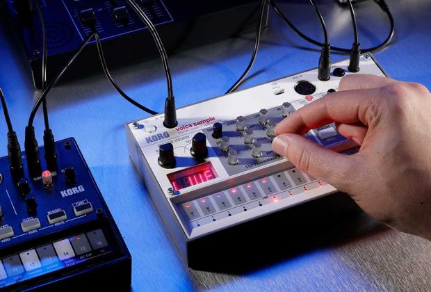 Korg Volca Sample 2 synth sampling dj producer music algam eko strumenti musicali
