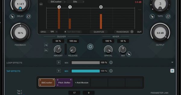 Steinberg MultiTap Delay cubase 10.5 fx virtual novità aggiornamento software daw production music strumenti musicali