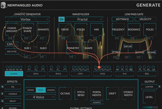 Eventide Newfangled Audio Generate plug-in pro synth producer mixing mix strumenti musicali