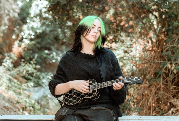 Fender Billie Eilish Signature Ukulele chitarra ocean eyes lovely strumenti musicali