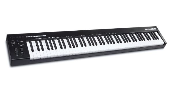 M-Audio Keystation 88 MK3 soundwave tastiere keyboard master controller MIDI producer music strumenti musicali