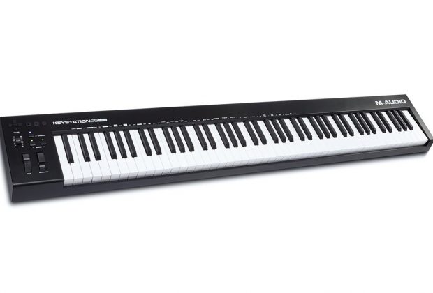 M-Audio Keystation 88 MK3 soundwave tastiere keyboard master controller MIDI producer music strumenti musicali