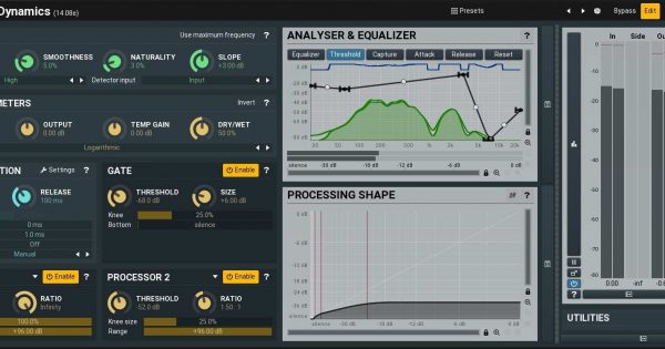 Melda Production MSpectralDynamicsLE software plug-in audio pro mix virtual strumenti musicali dynamic