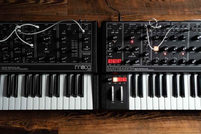 Moog Matriarch Grandmother dark synth hardware midiware music producer strumenti musicali