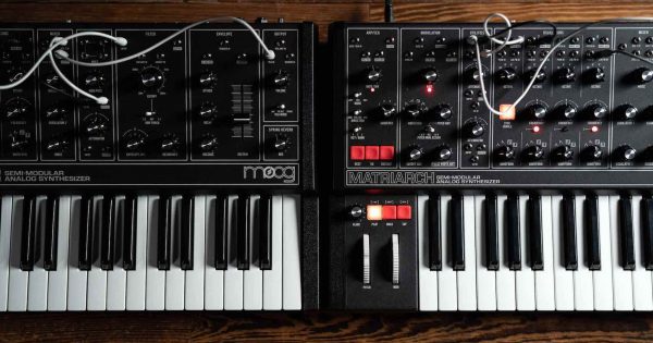 Moog Matriarch Grandmother dark synth hardware midiware music producer strumenti musicali
