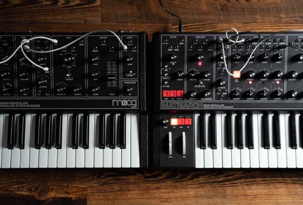 Moog Matriarch Grandmother dark synth hardware midiware music producer strumenti musicali