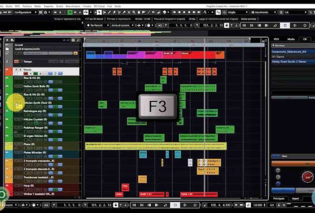 Steinberg Cubase 10.5 mute solo daw software tutorial pierluigi bontempi music producer strumenti musicali