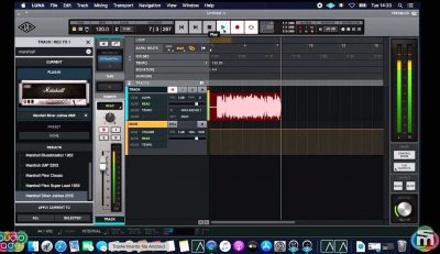 universal audio luna record fx tutorial video youtube strumenti musicali midiware andrea scansani