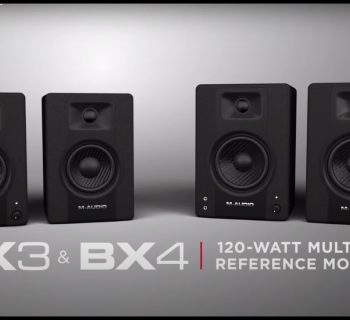 M-Audio BX3 BX4 home studio monitor audio project soundwave strumenti musicali recording mix