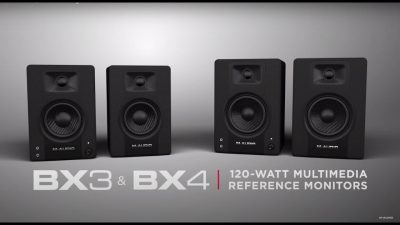 M-Audio BX3 BX4 home studio monitor audio project soundwave strumenti musicali recording mix