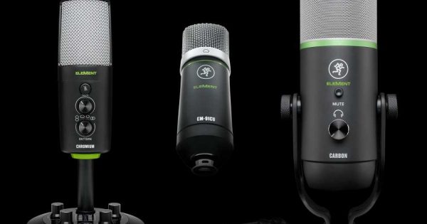 Mackie Element mic usb usb-c home studio rec podcast broadcast adagio strumenti musicali