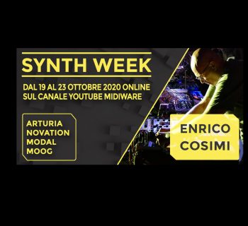 Midiware Synth Week 2020 eventi hardware software enrico cosimi strumenti musicali