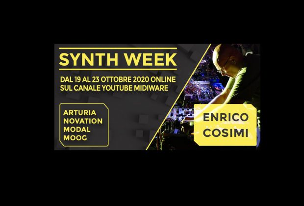 Midiware Synth Week 2020 eventi hardware software enrico cosimi strumenti musicali