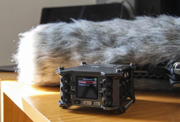 Zoom F6 mogar registratore portatile rec recorder studio audio pro live audiofader test vincenzo bellanova