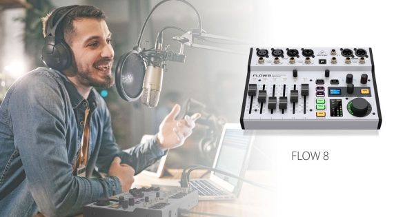 Behringer Flow 8 mixer hardware live studio audio strumenti musicali
