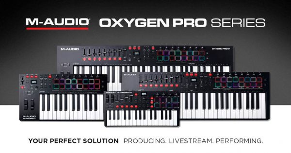 M-Audio Oxygen Pro tastiera keyboard controller MIDI hardware soundwave strumenti musicali