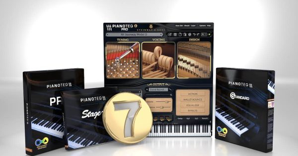 Modartt Pianoteq 7 virtual instrument sample library piano software strumenti musicali