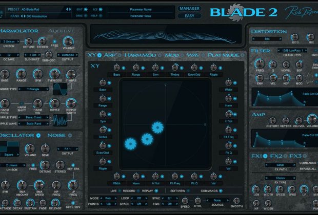 RobPapen Blade 2 virtual instrument soft synth sintetizzatore music producer daw strumenti musicali