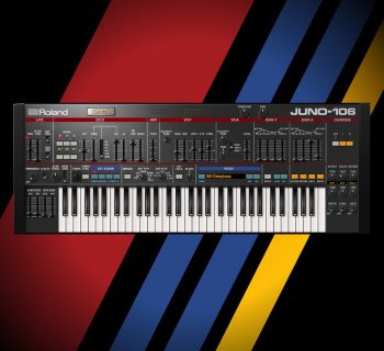 RolandCloud Juno-106 synth soft sintetizzatore vintage producer daw strumenti musicali roland