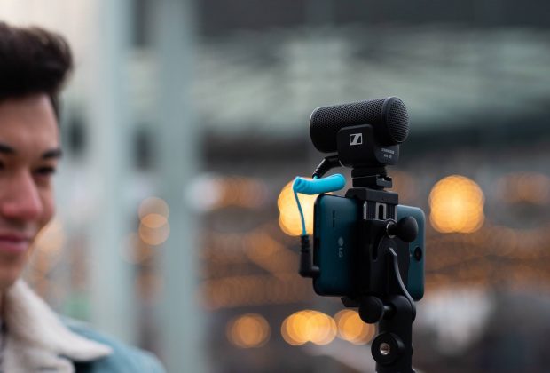 Sennheiser MKE200 mic mobile camera rec recording live home project studio exhibo strumenti musicali