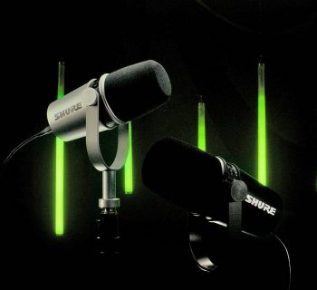 Shure M7V mic hardware ibrido USB microfono studio podcast rec broadcast video prase strumenti musicali