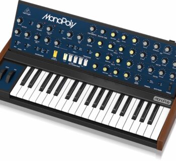 Behringer MonoPoly synth hardware musc producer tastiera keyboard vintage strumenti musicali