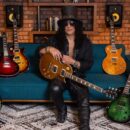 Gibson Slash Victoria Les Paul Standard Goldtop chitarra elettrica guitar electric signature strumenti musicali