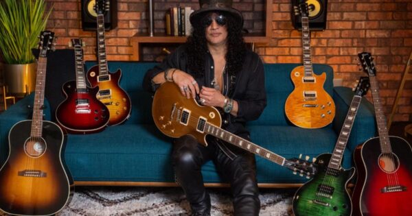 Gibson Slash Victoria Les Paul Standard Goldtop chitarra elettrica guitar electric signature strumenti musicali