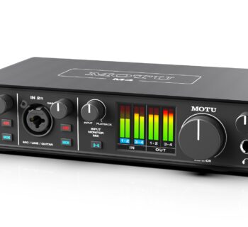 Motu M4 interfaccia audio home project rec mix backline test strumenti musicali