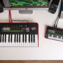 Ik Multimedia UNO Synth Pro Desktop sintetizzatore hardware digital strumenti musicali mogar